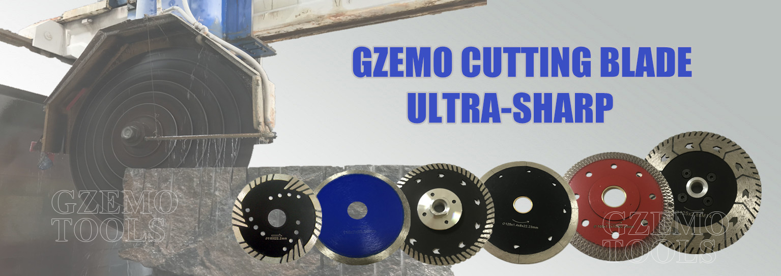 Diamond cutting blade for concrete, granite, marble etc