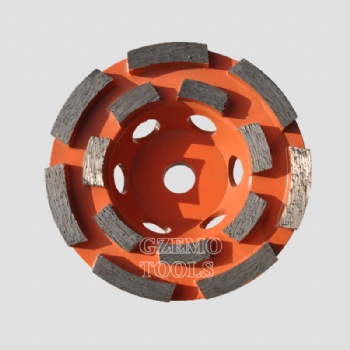  Diamond double row cup wheels	