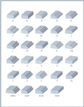  Half Bullnose B Shape Vacuum Brazed Profiling Wheels	