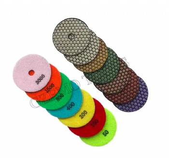  Diamond Dry Polishing Pads	