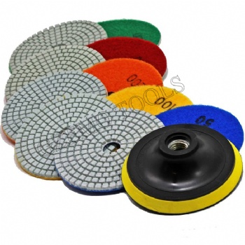  Diamond Wet Polishing Pads	