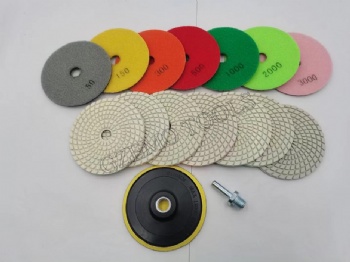  Diamond Wet Polishing Pads	