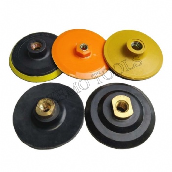 Diamond polishing pads backer holder