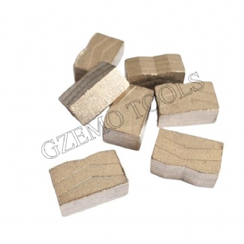  M Shape diamond segment for granite sandstone volcanic	