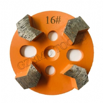  Metal Bonded Diamond Grinding Plate for Concrete Stone	