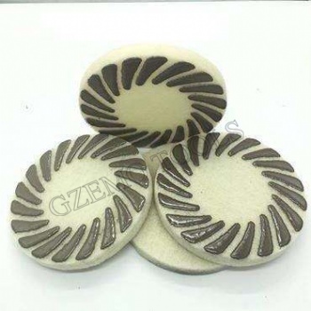 Fiber Sponge Diamond Impregnated Polishing and Burnishing Pad for Concrete and Stones