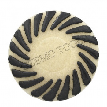  Fiber Sponge Diamond Impregnated Polishing and Burnishing Pad for Concrete and Stones	