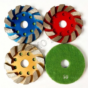  Concrete Floor Diamond Grinding Discs 4 Inch Metal Grinding Disk	