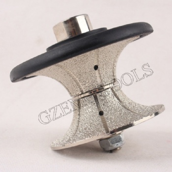  V Shape Full Bullnose Vacuum Brazed Profiling Wheels	